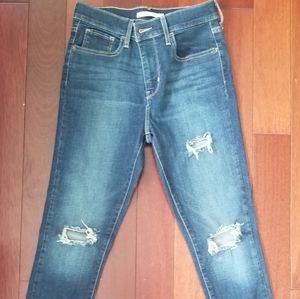 Levi's High Rise Super Skinny Jeans